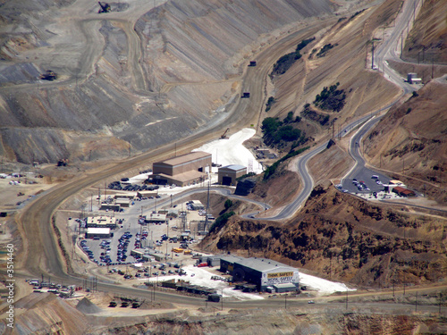 kennecott copper mine,utah photo