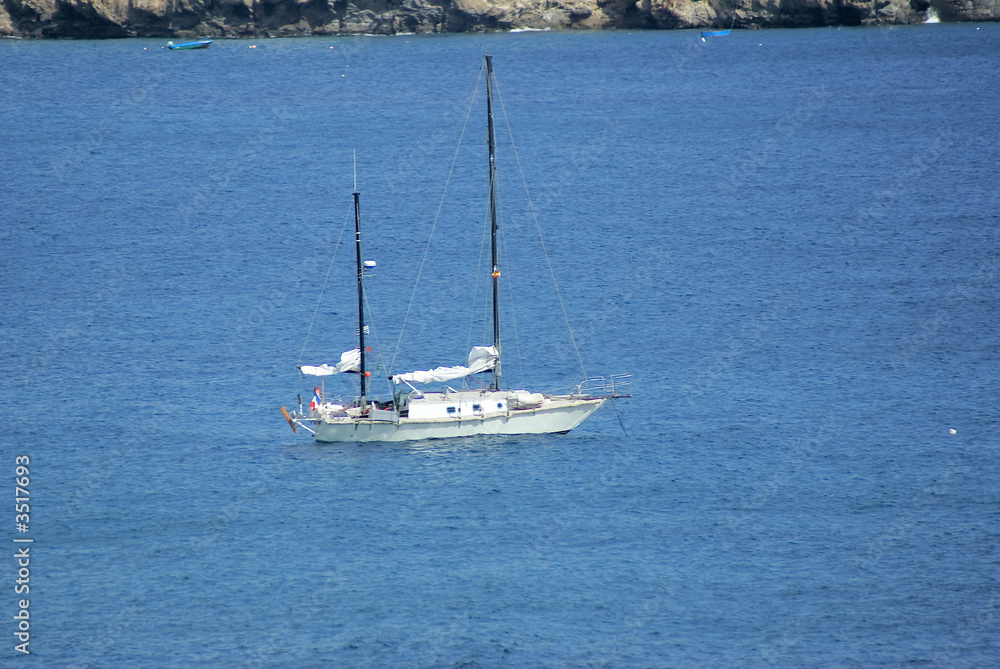 sailing boat in tenerife