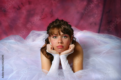 unhappy bride