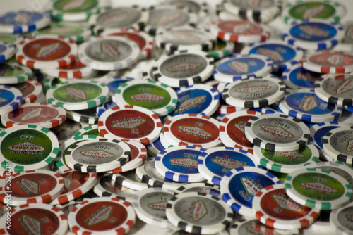 Photography jetons de casino