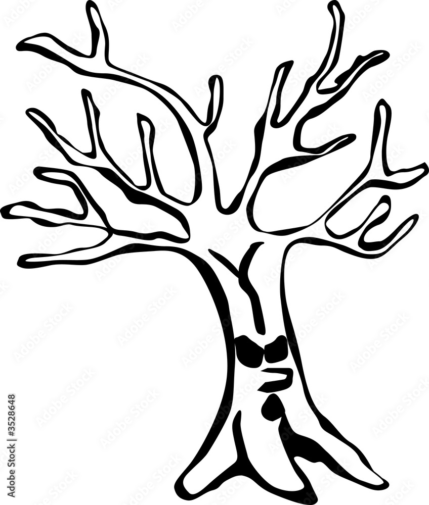 Obraz premium scary tree