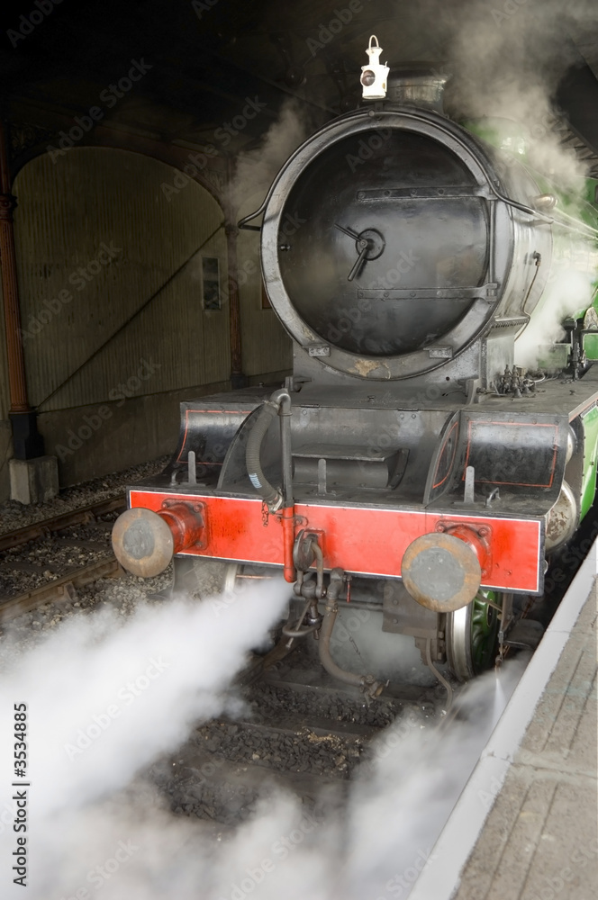 Naklejka premium age of steam
