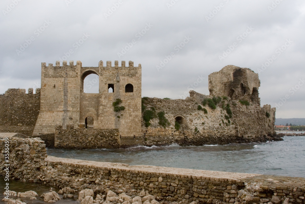 fortress of methoni greece