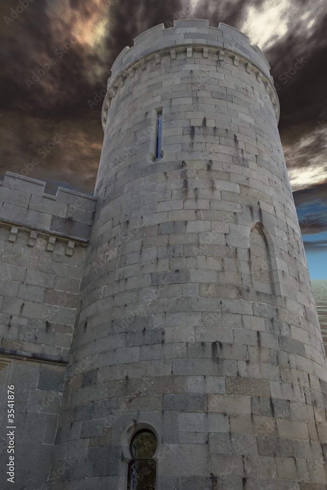Tower castle earl Voroncova (the Crimean peninsula 1789-1879)
