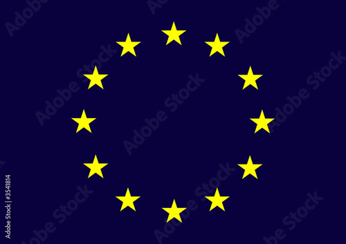 Bandiera europea photo