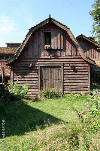 Old shed at a farm