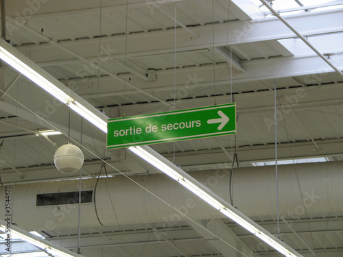 sortie de secours