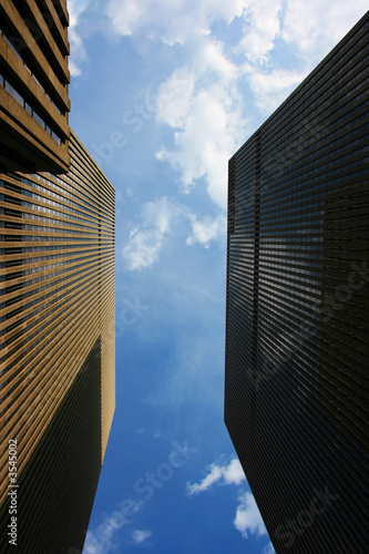 Highrise buildings at Rockefeller center