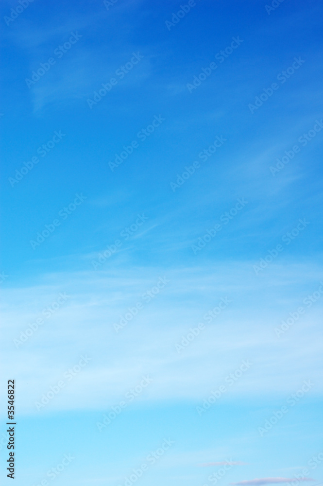 Background abstract: blue sky and clouds