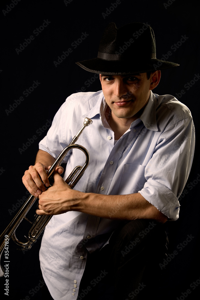Young man musician