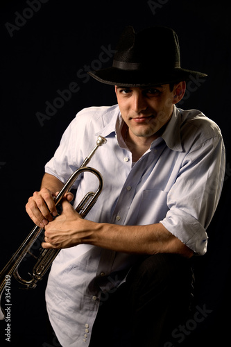 Young man musician
