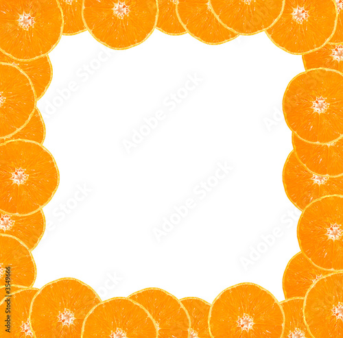 Wallpaper Mural Orange frame Torontodigital.ca