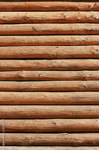Wall of the rural house