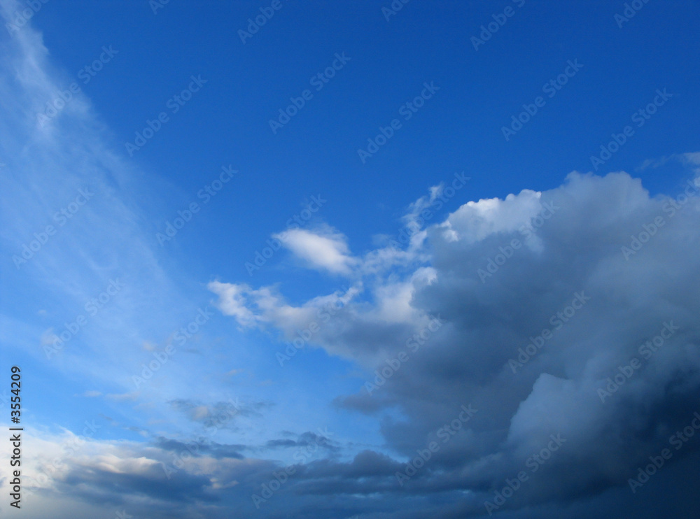 Obraz premium ciel d'orage