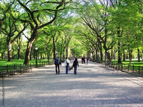 Strolling in Central Park