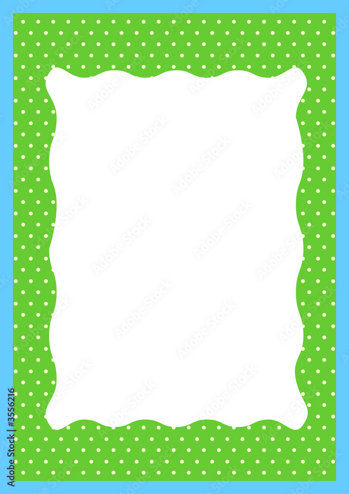 Border with polkadots Border with polkadots