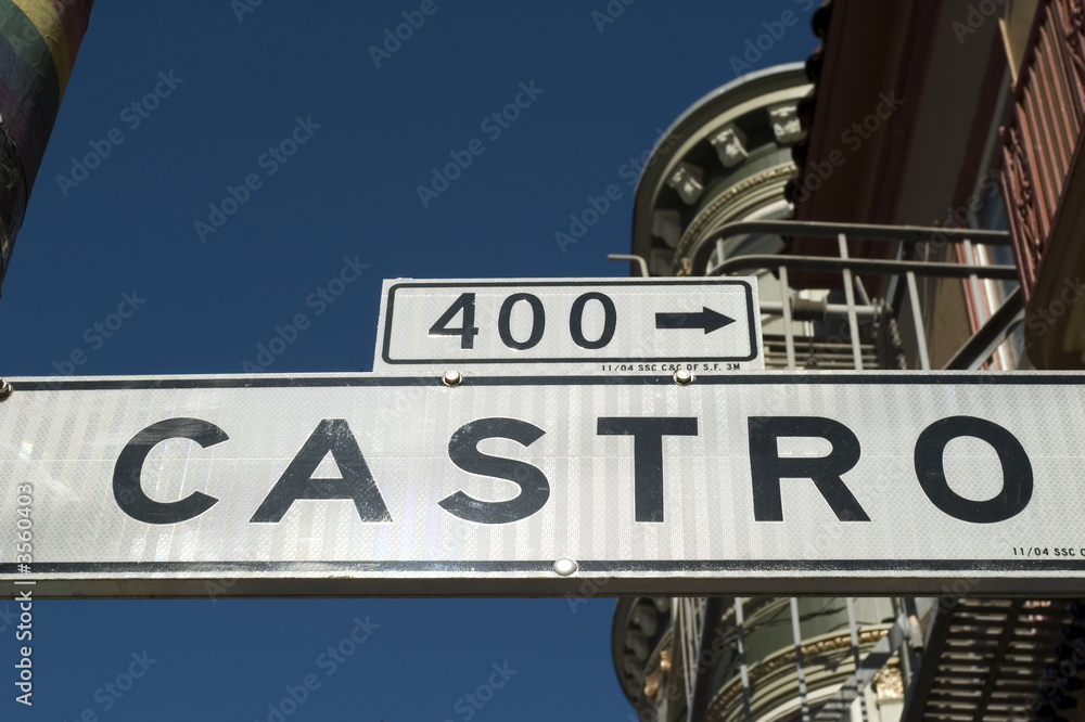 Obraz premium Castro Sign