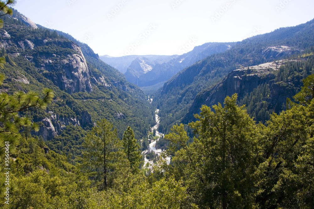 Yosemite Water Falls in Yosemite National Park