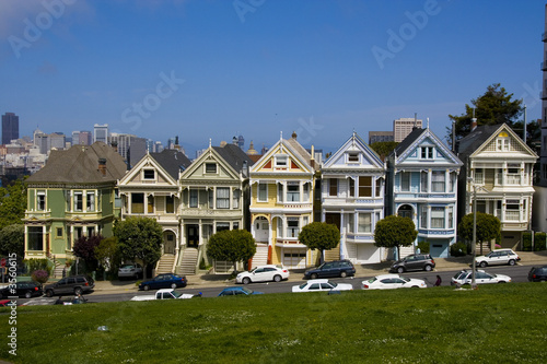 Postcard Row Houses, San Francisco, California