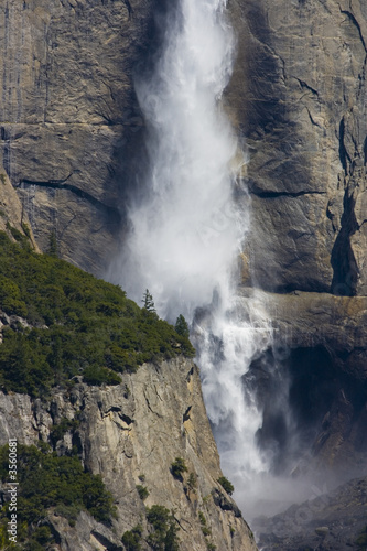 Yosemite Water Falls in Yosemite National Park