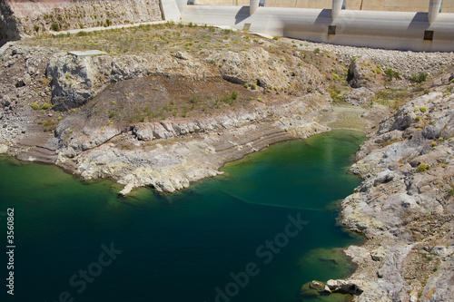 Hoover Dam at Lake Powell in Nevada