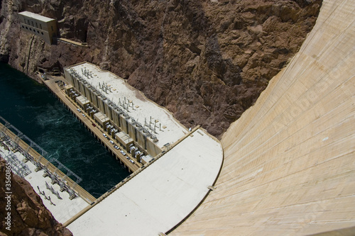 Hoover Dam at Lake Powell in Nevada
