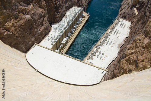 Hoover Dam at Lake Powell in Nevada