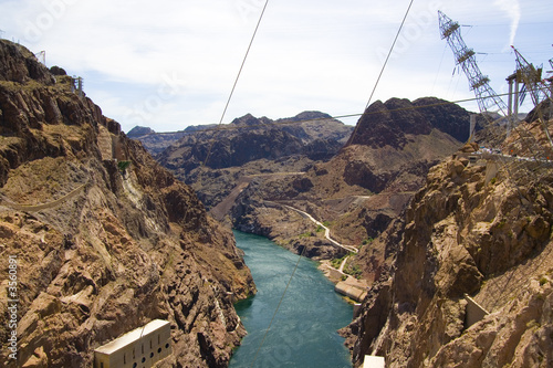 Hoover Dam at Lake Powell in Nevada