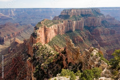 USA. Arizona. Grand Canyon National Park. North Rim. Cape Royal.