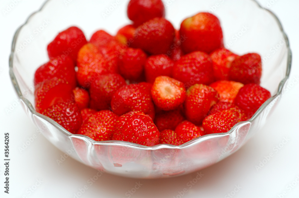 Bowl of strawberries Bowl of strawberries