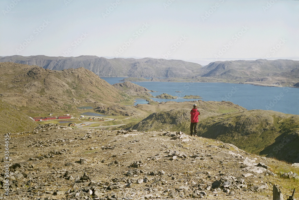 Man on the rocks -  Norway