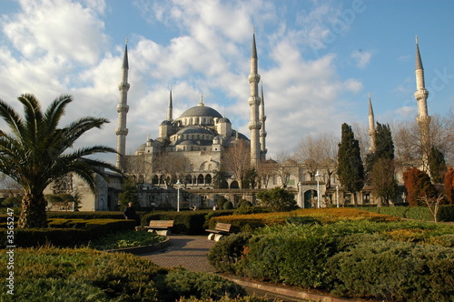 istanbul sultanahmet moschee photo