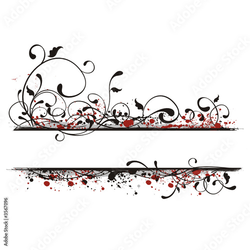 Banner illustration with copy space