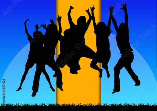 Hand up jump