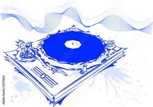 DJ concept - vector