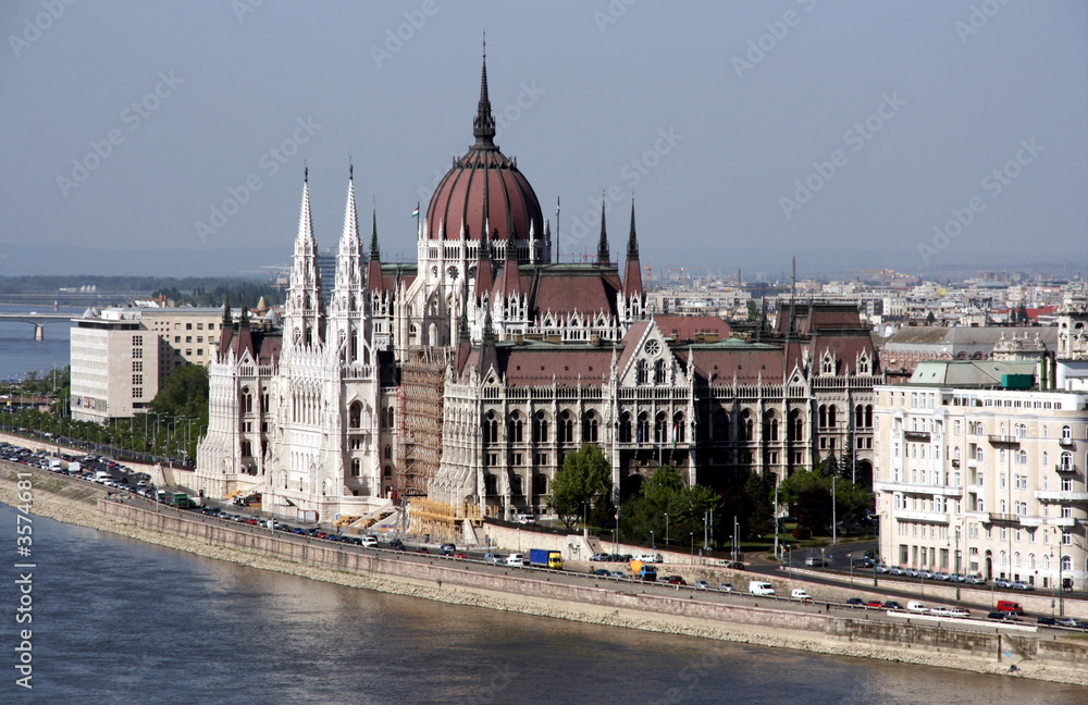 Hungarian parliament - famous landmark