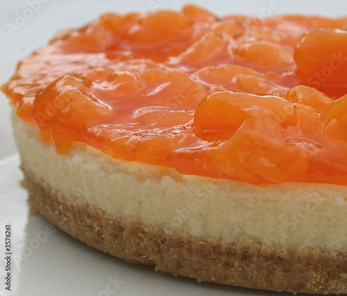 Photography Mandarin orange cheesecake 1