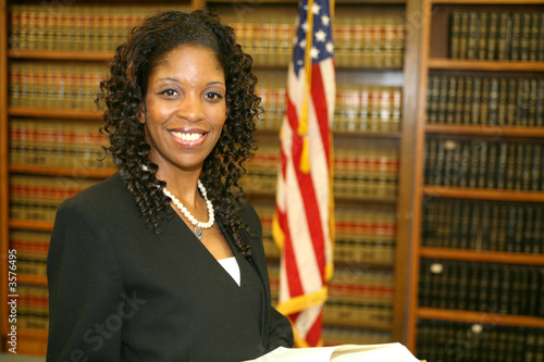Young African American Lawyer