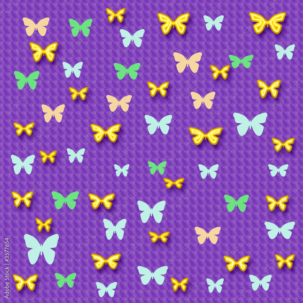 butterfly gift wrap 3d