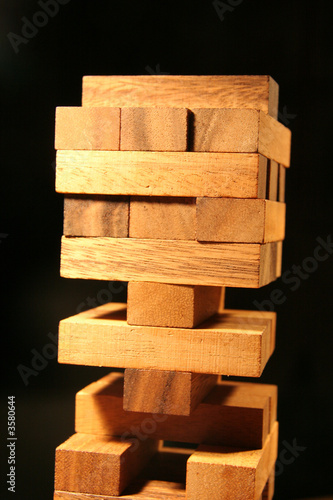 The crazy Yenga game