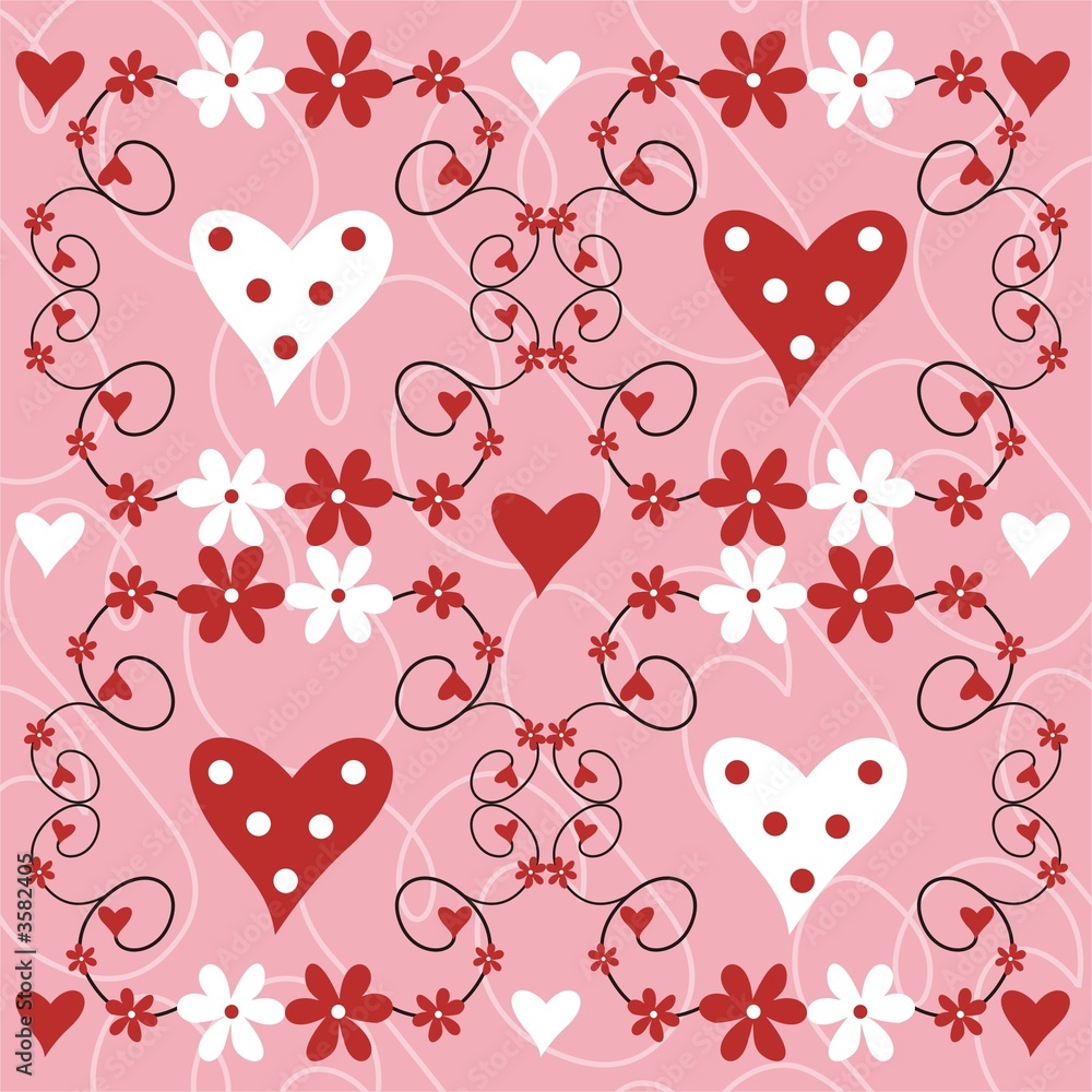 Decorative hearts