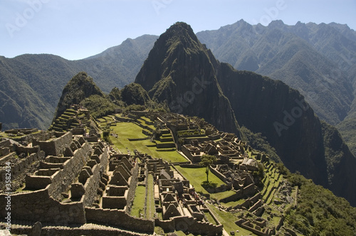Machu Picchu. Fortress city of the ancient Incas. 