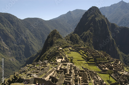 Machu Picchu. Fortress city of the ancient Incas.