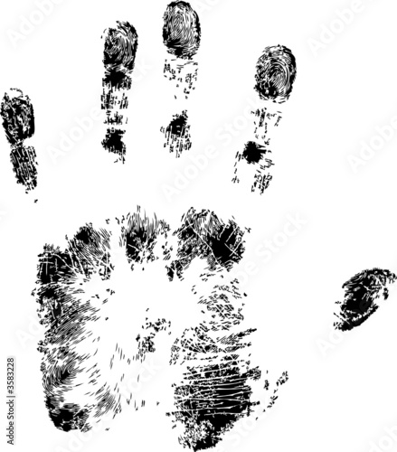 Vector Hand Print