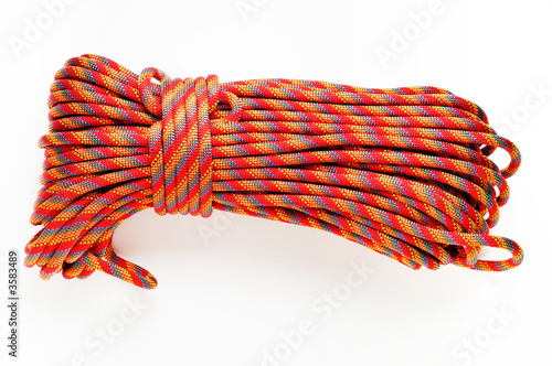 50 meters of 10 mm  kernmantel rope w/ clipping path