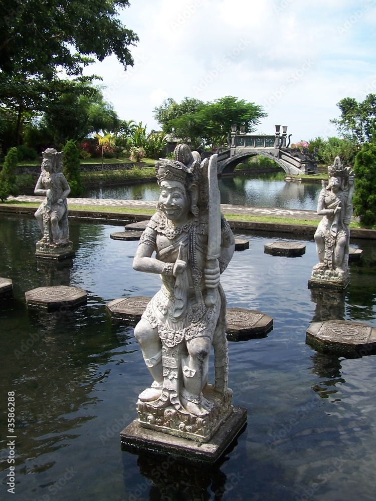 jardin d'eau Bali 2