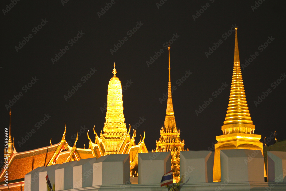 Naklejka premium Grand Palace, Bangkok