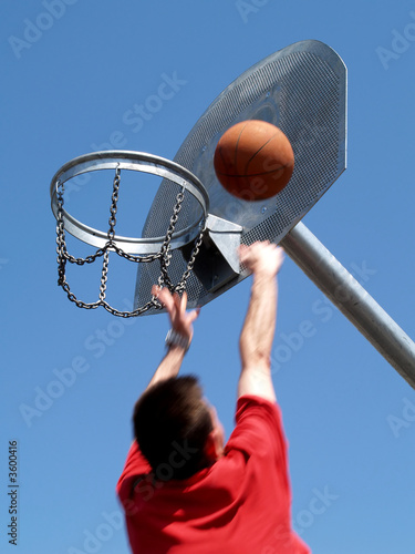 Jugador de baloncesto photo