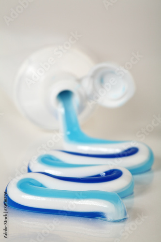 Tube of toothpaste