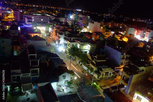 ville de nuit, vietnam